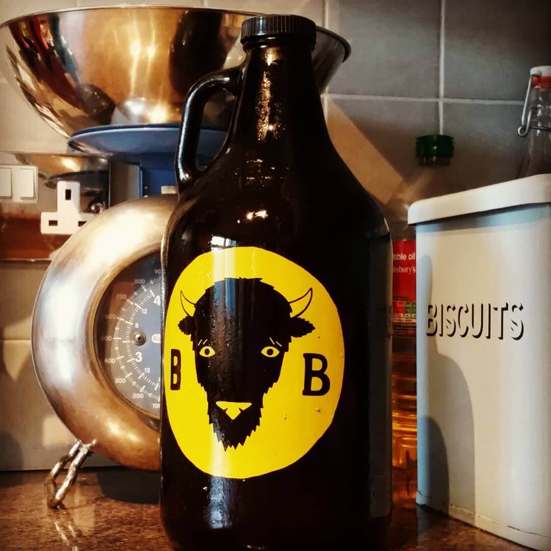 What a lovely unexpected gift to start the week!
I’m not convinced we should start drinking our flagon of @bisonbeer on a Monday morning though.. Productivity may be an issue
